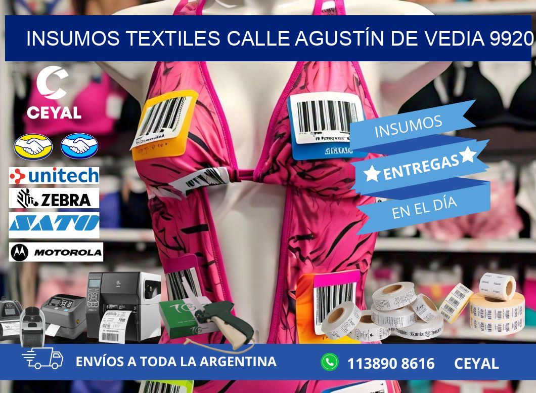 INSUMOS TEXTILES CALLE AGUSTÍN DE VEDIA 9920