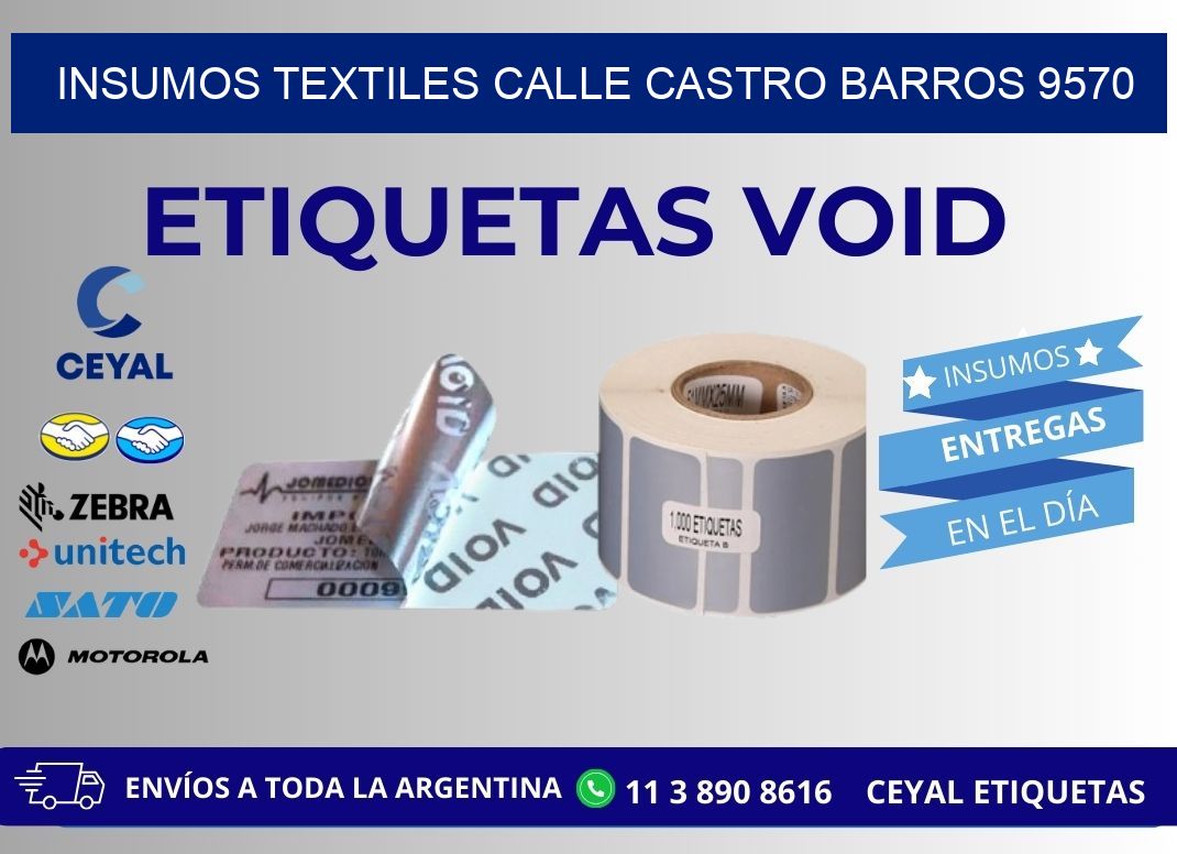 INSUMOS TEXTILES CALLE CASTRO BARROS 9570