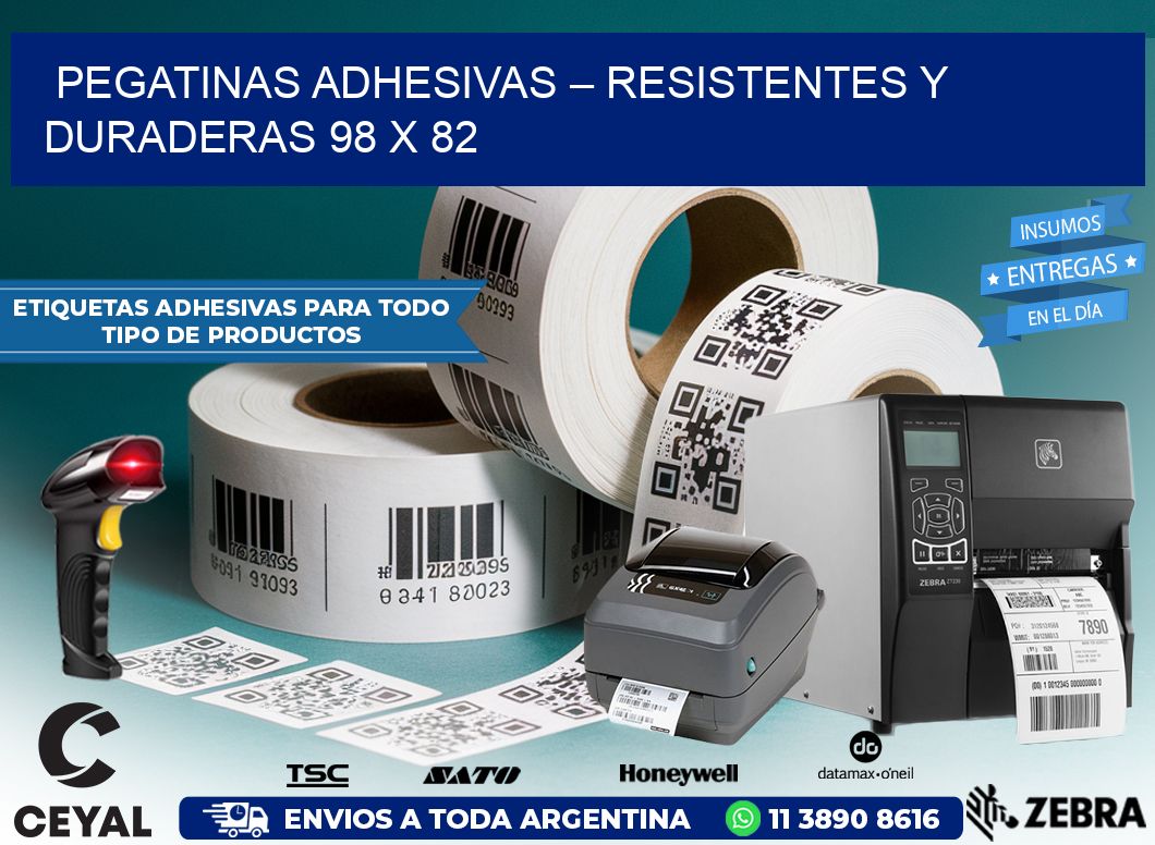 Pegatinas Adhesivas – Resistentes y Duraderas 98 x 82