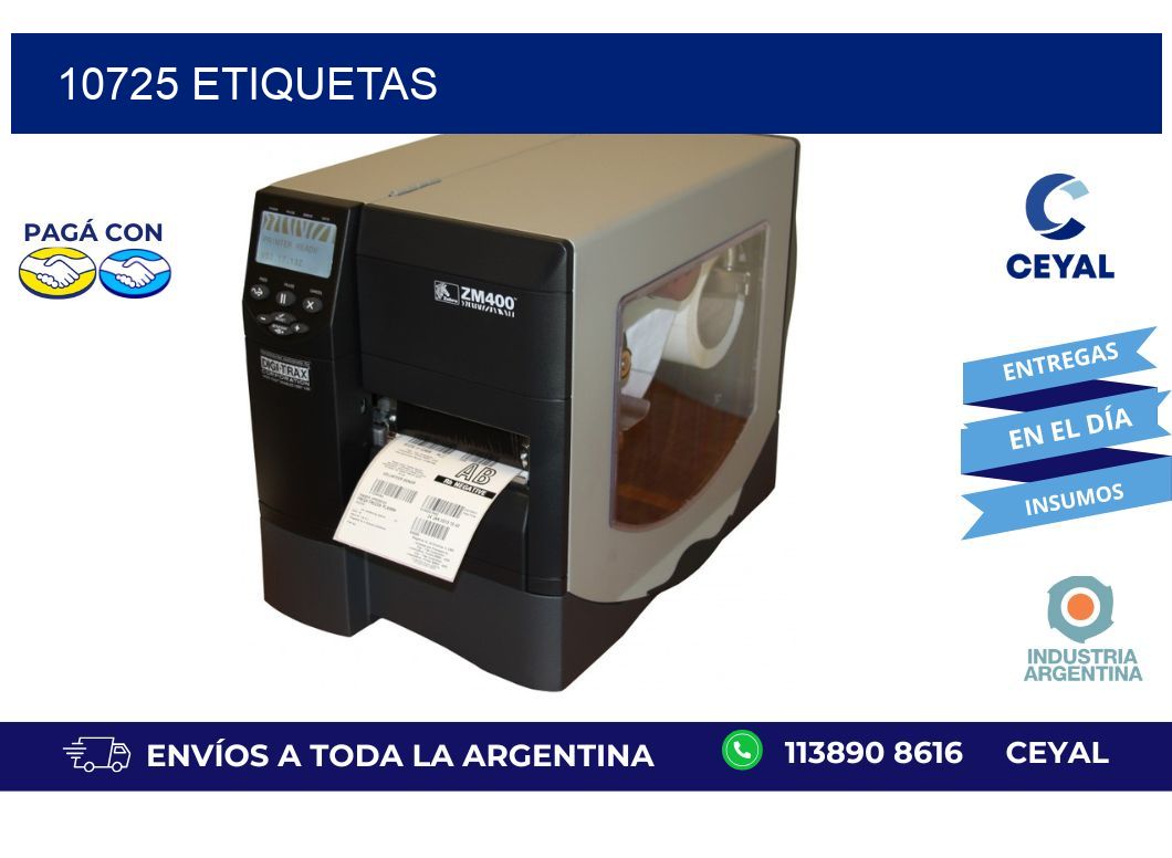 10725 ETIQUETAS