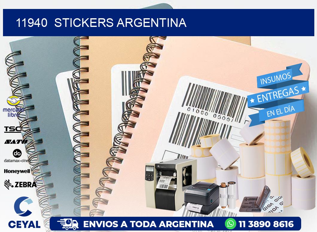 11940  Stickers Argentina