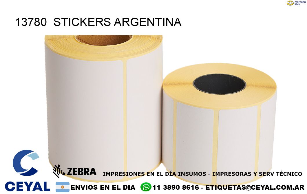 13780  Stickers Argentina