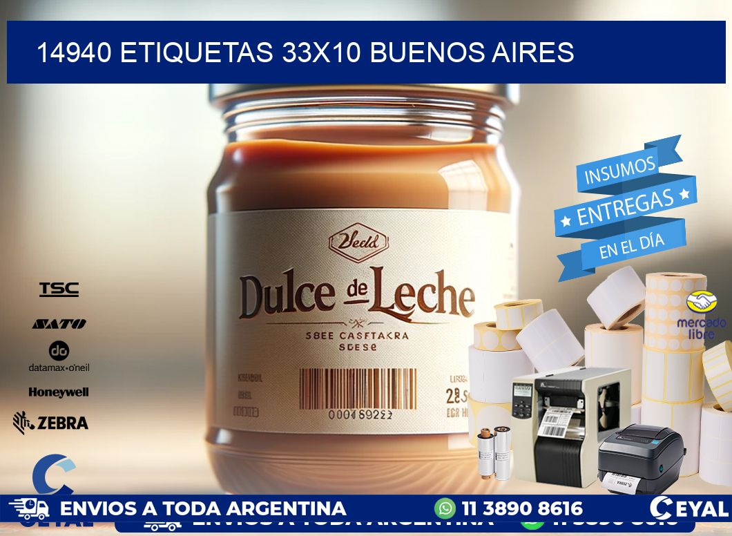 14940 ETIQUETAS 33x10 buenos aires
