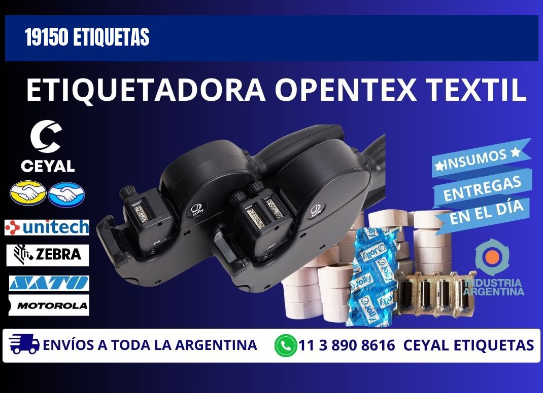 19150 ETIQUETAS