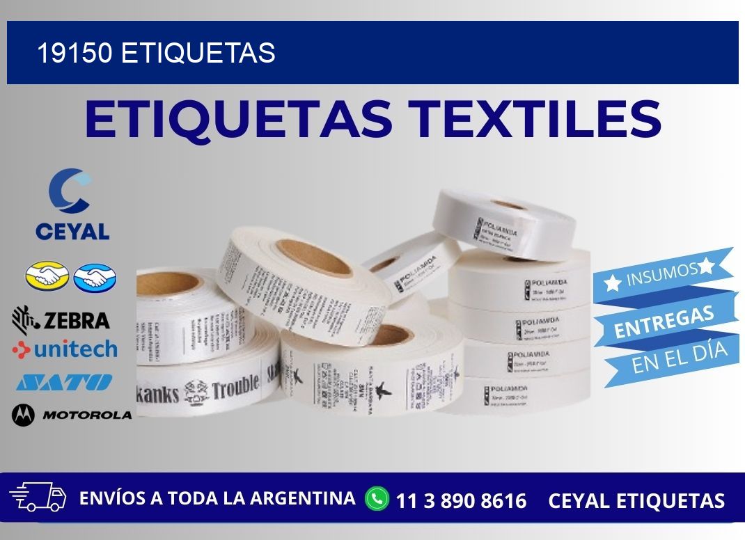 19150 ETIQUETAS