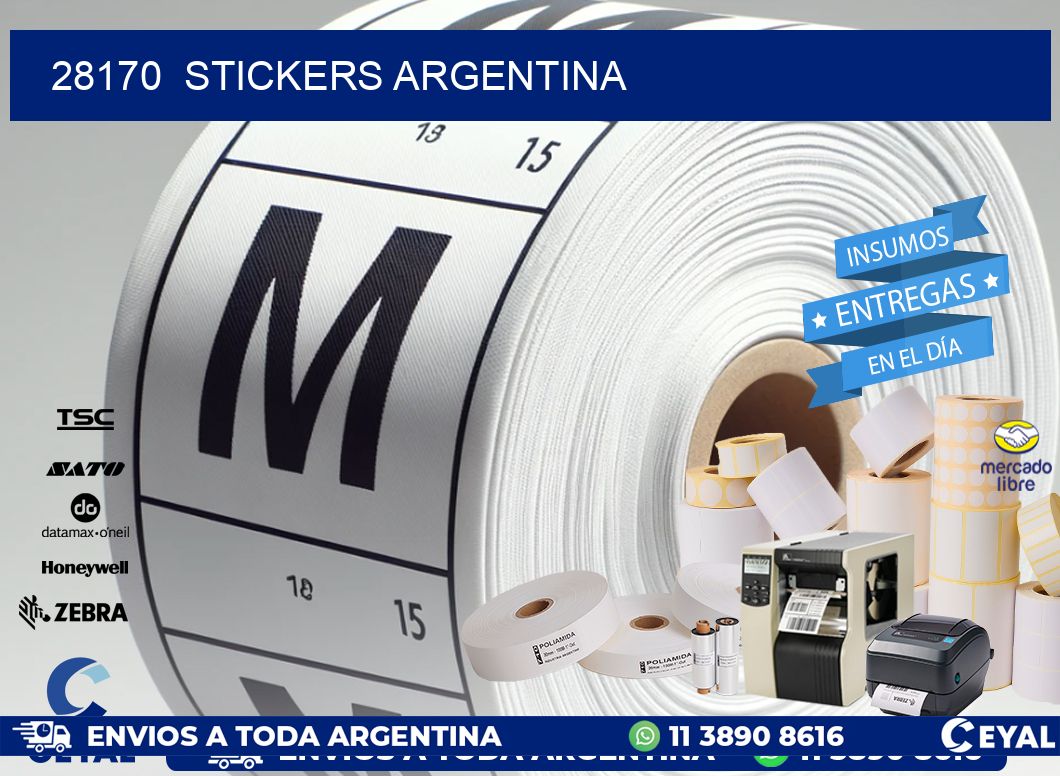 28170  Stickers Argentina