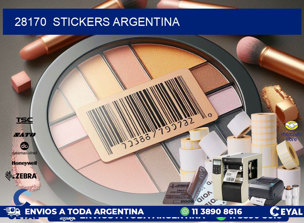 28170  Stickers Argentina