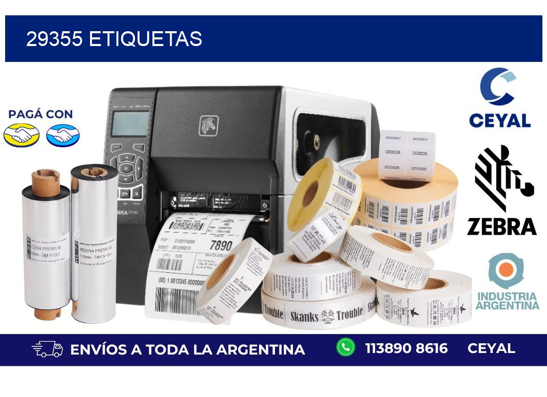 29355 ETIQUETAS