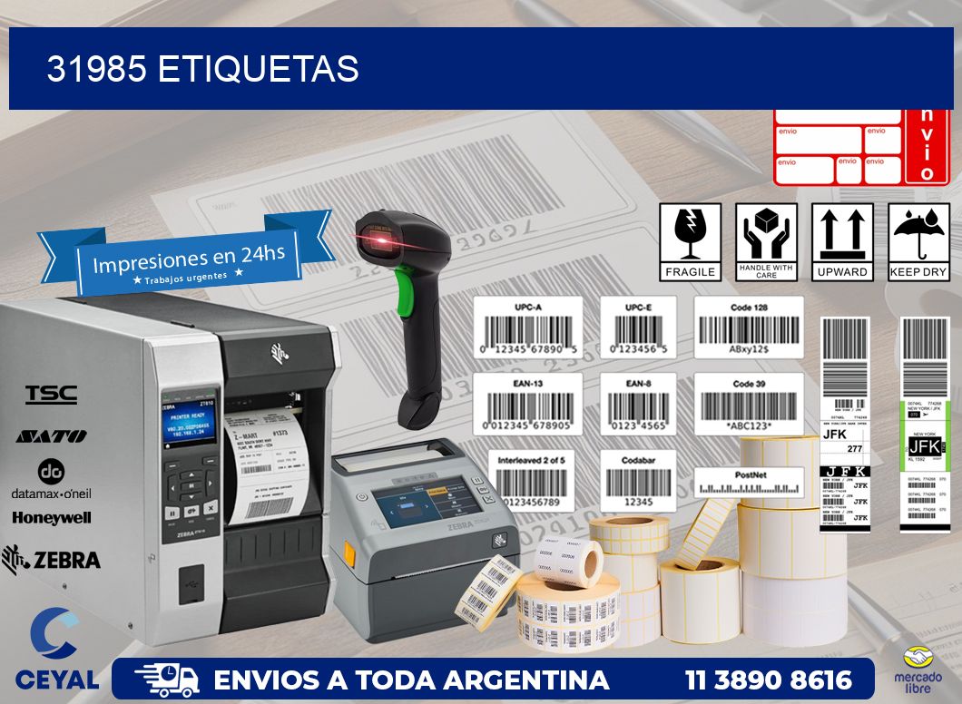 31985 ETIQUETAS