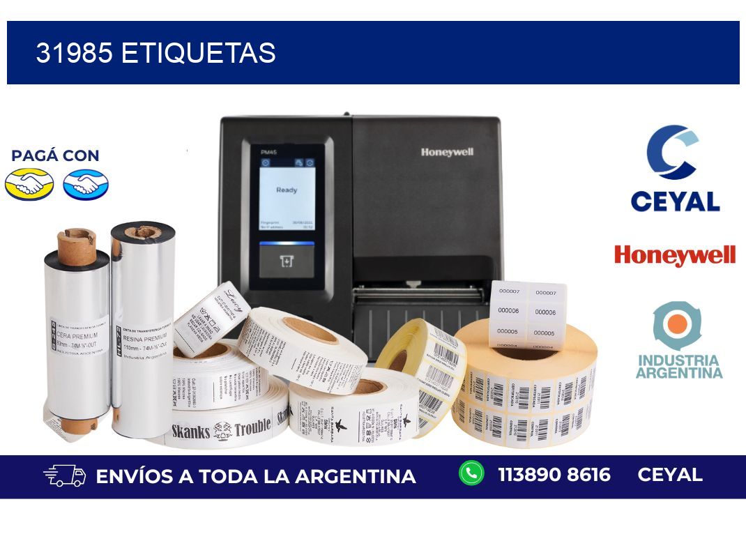 31985 ETIQUETAS
