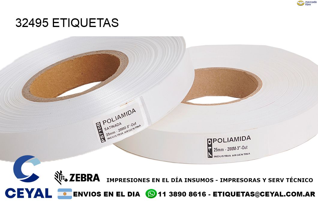 32495 ETIQUETAS