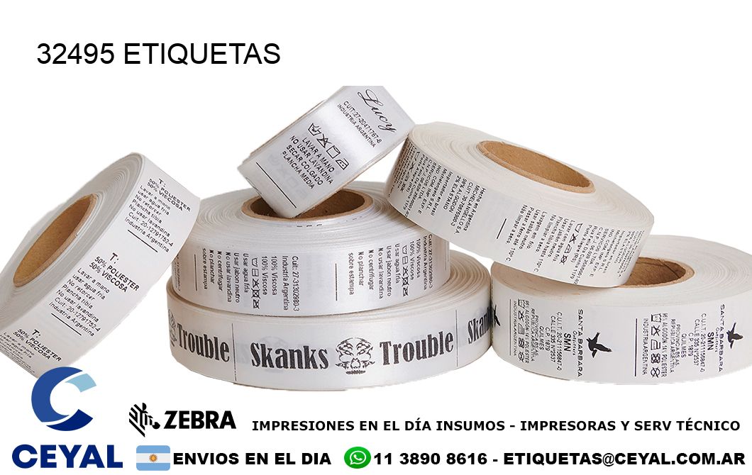 32495 ETIQUETAS