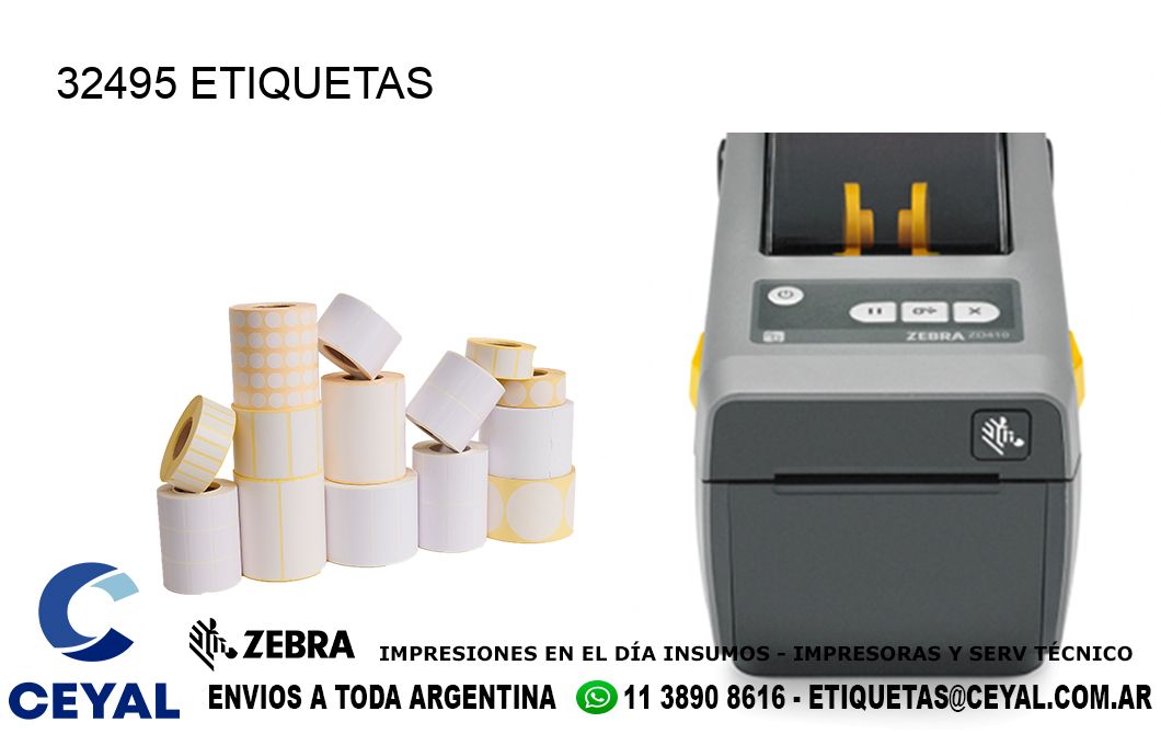 32495 ETIQUETAS