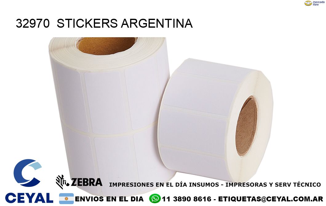 32970  Stickers Argentina