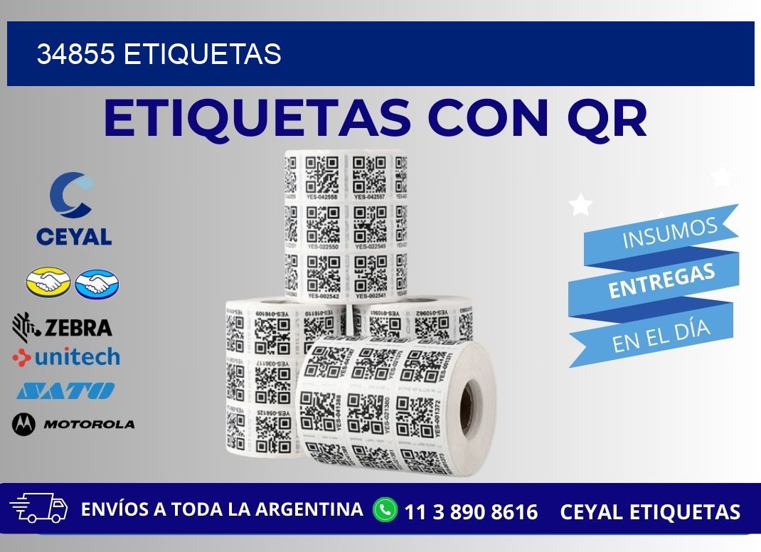 34855 ETIQUETAS