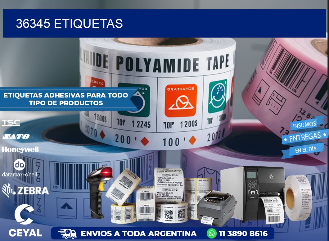 36345 ETIQUETAS
