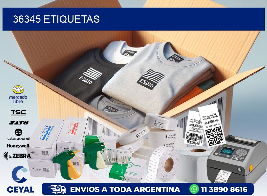 36345 ETIQUETAS