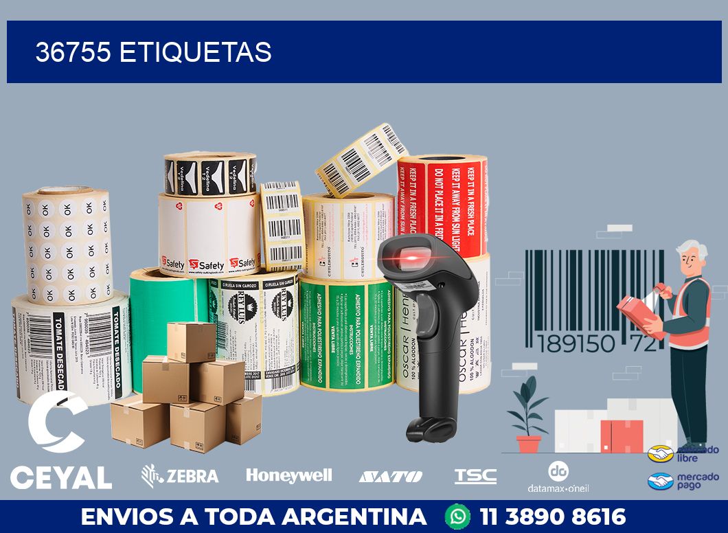 36755 ETIQUETAS