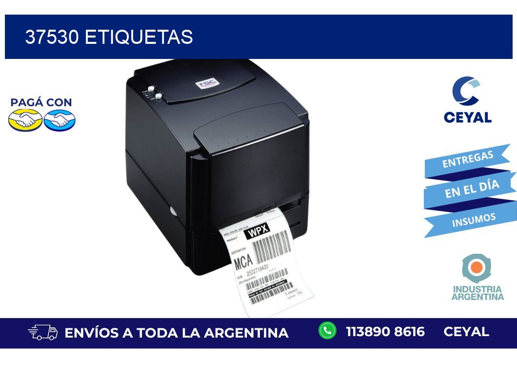 37530 ETIQUETAS