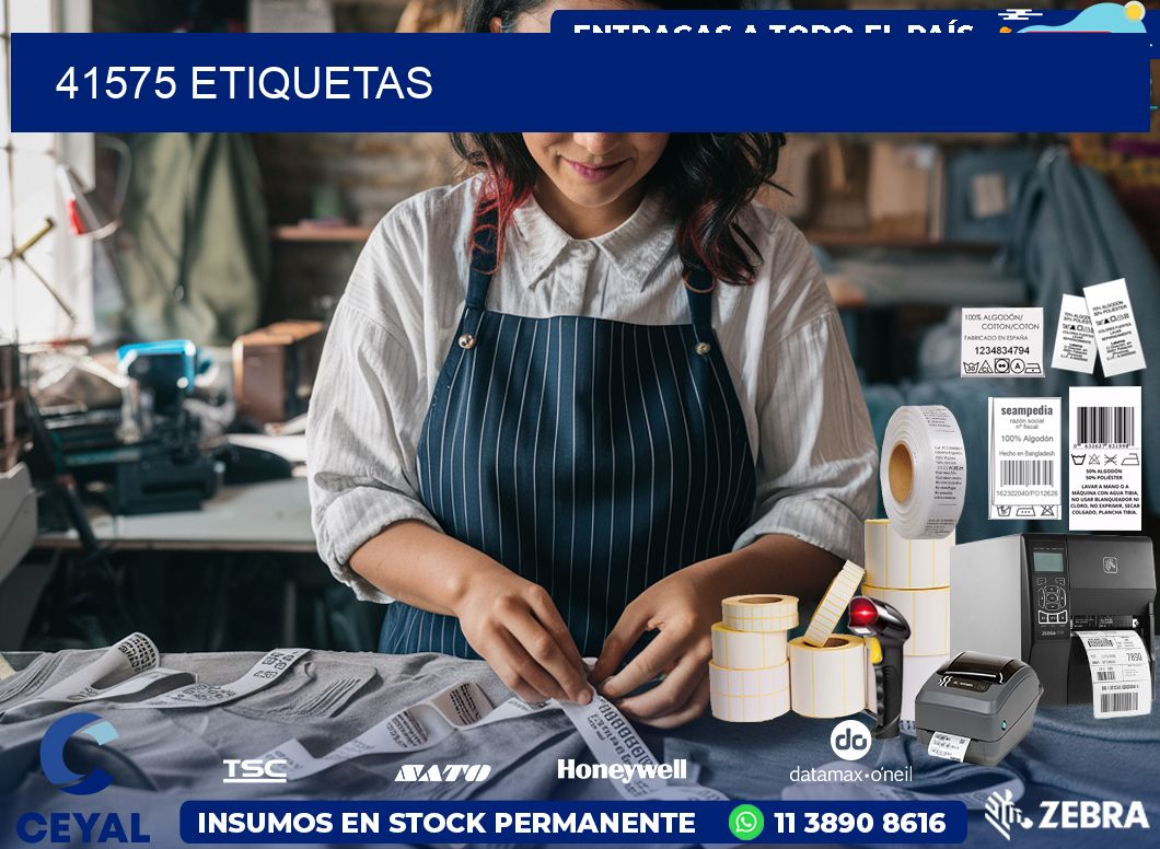 41575 ETIQUETAS