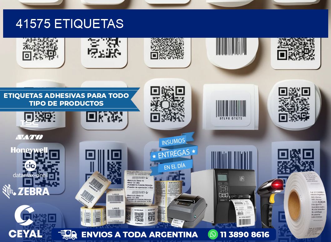 41575 ETIQUETAS