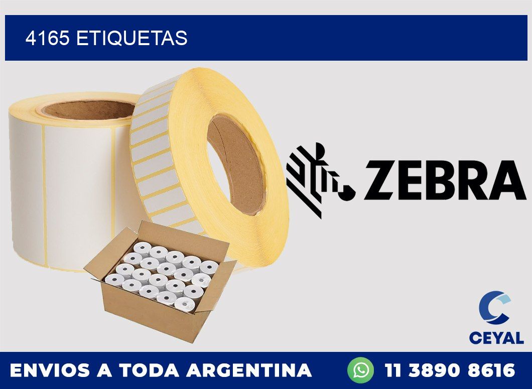 4165 ETIQUETAS