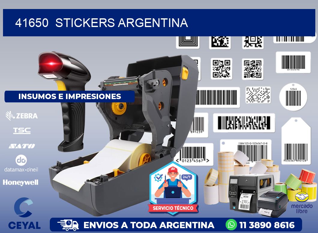 41650  Stickers Argentina