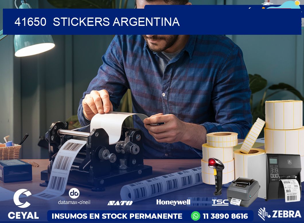 41650  Stickers Argentina