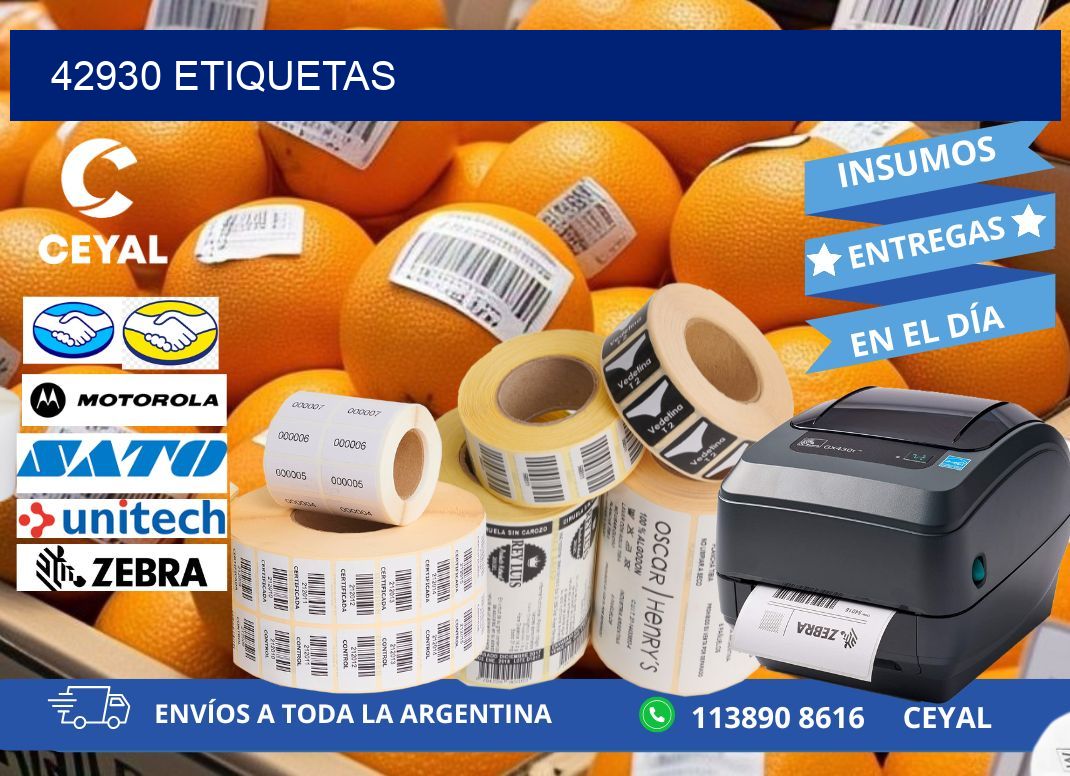 42930 ETIQUETAS