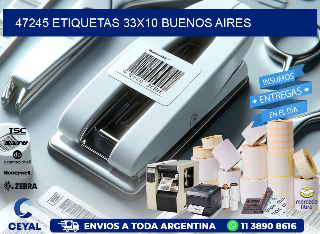 47245 ETIQUETAS 33x10 buenos aires