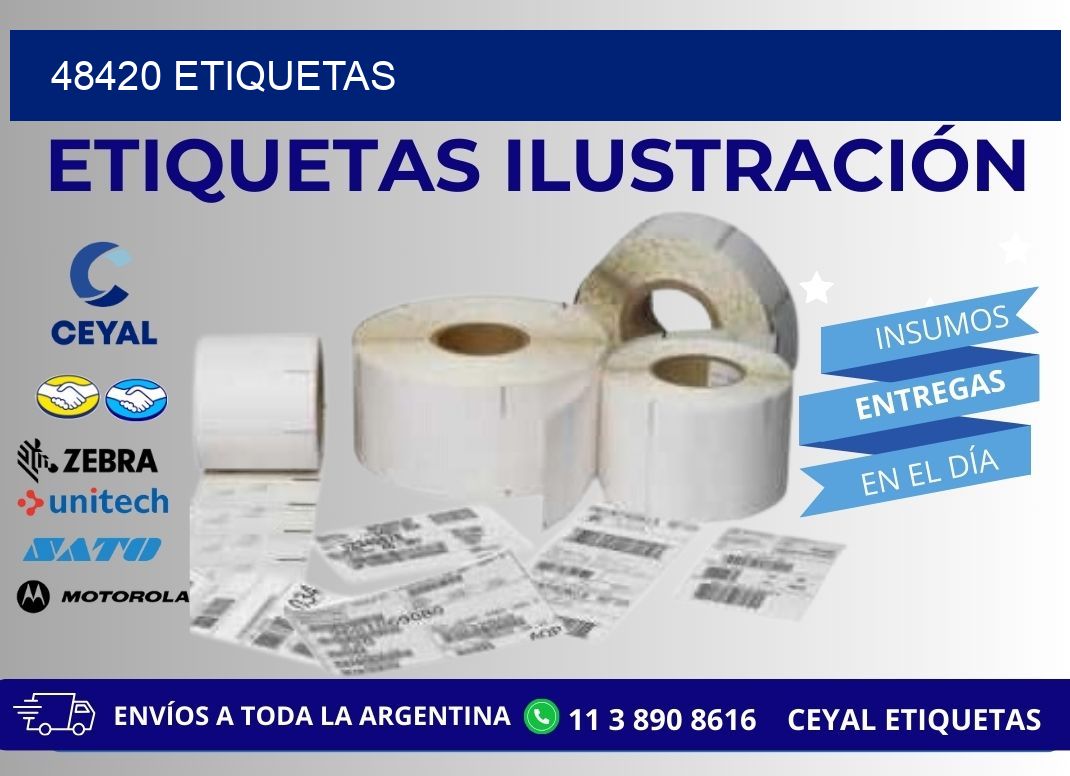 48420 ETIQUETAS