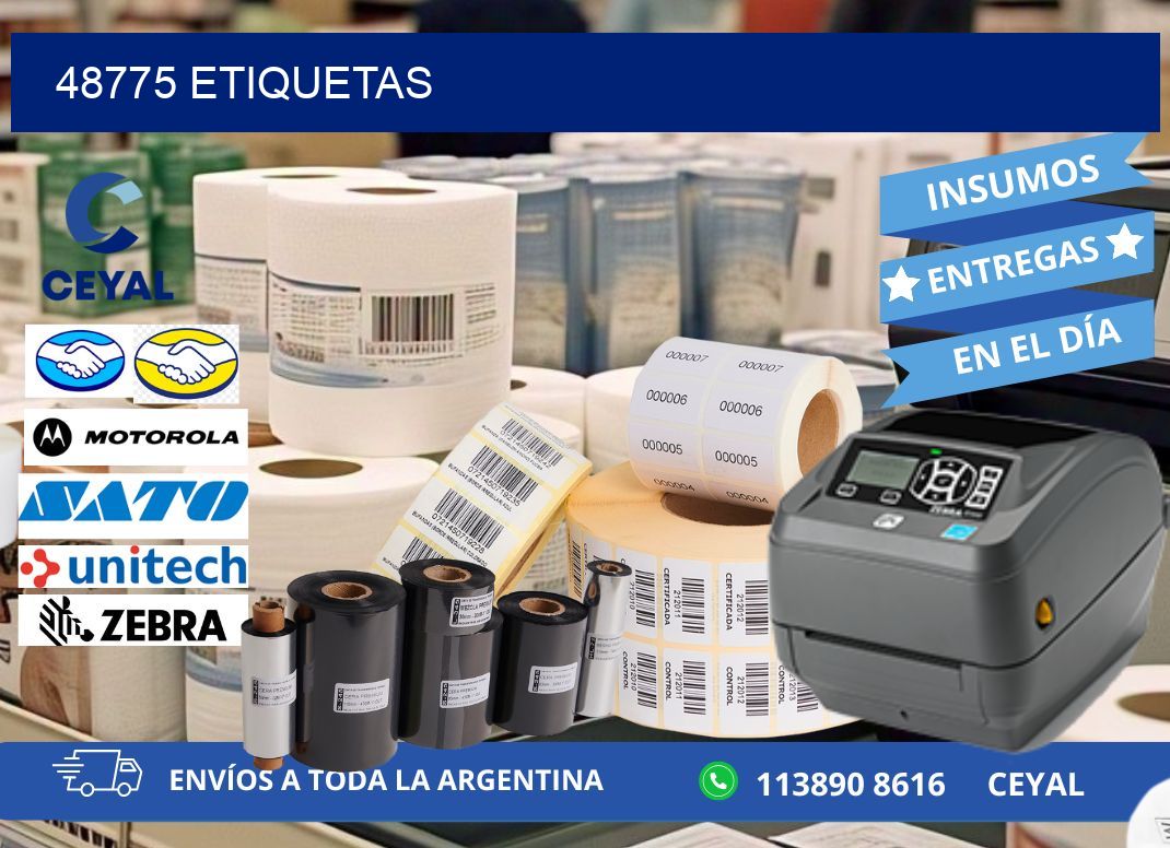 48775 ETIQUETAS