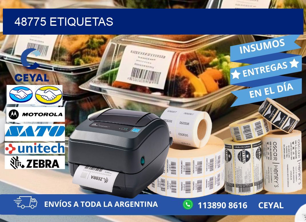 48775 ETIQUETAS