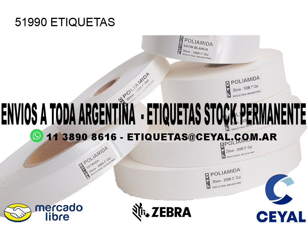 51990 ETIQUETAS