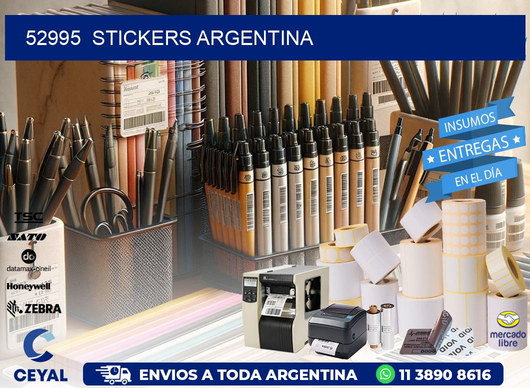 52995  Stickers Argentina