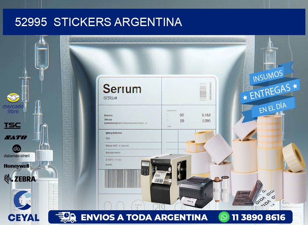 52995  Stickers Argentina