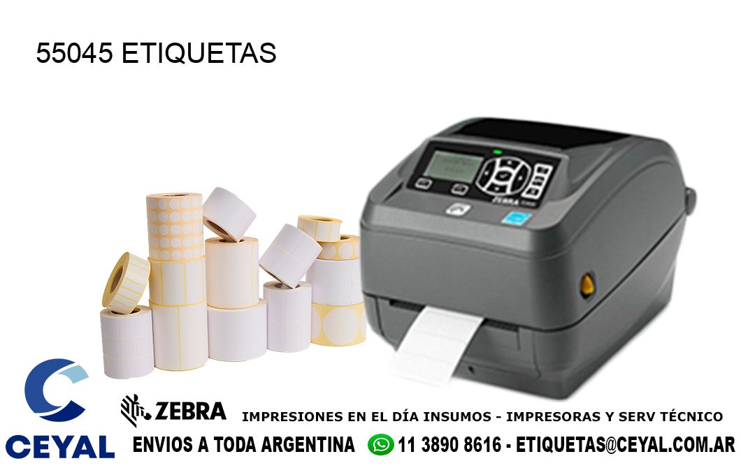 55045 ETIQUETAS