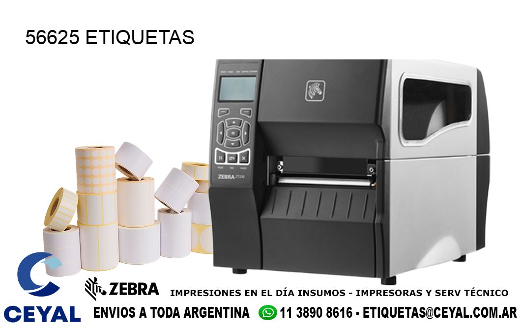 56625 ETIQUETAS