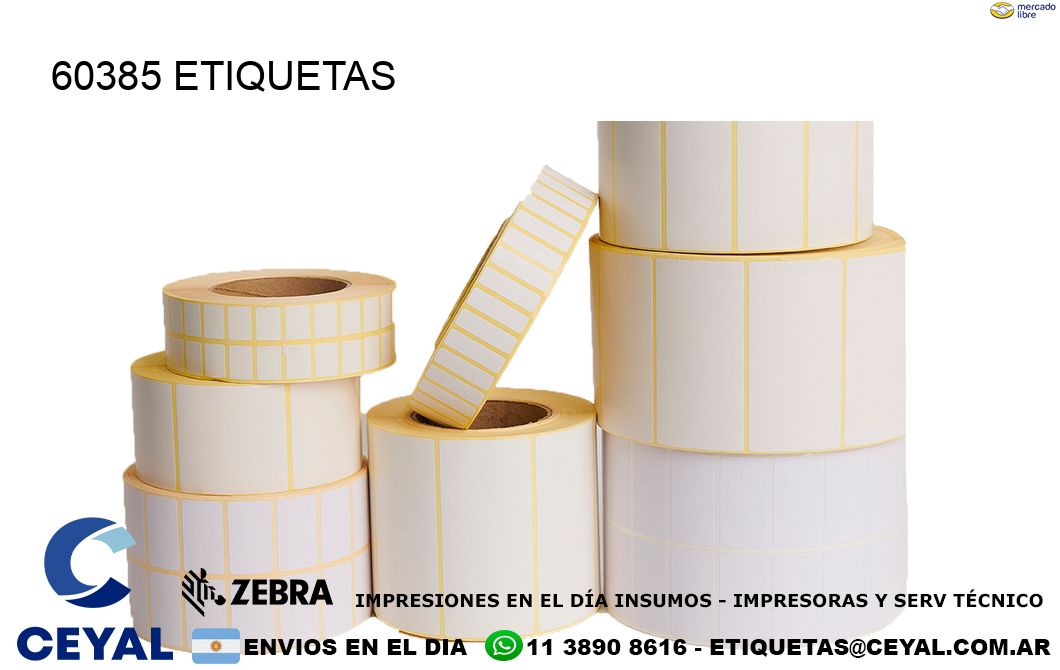 60385 ETIQUETAS