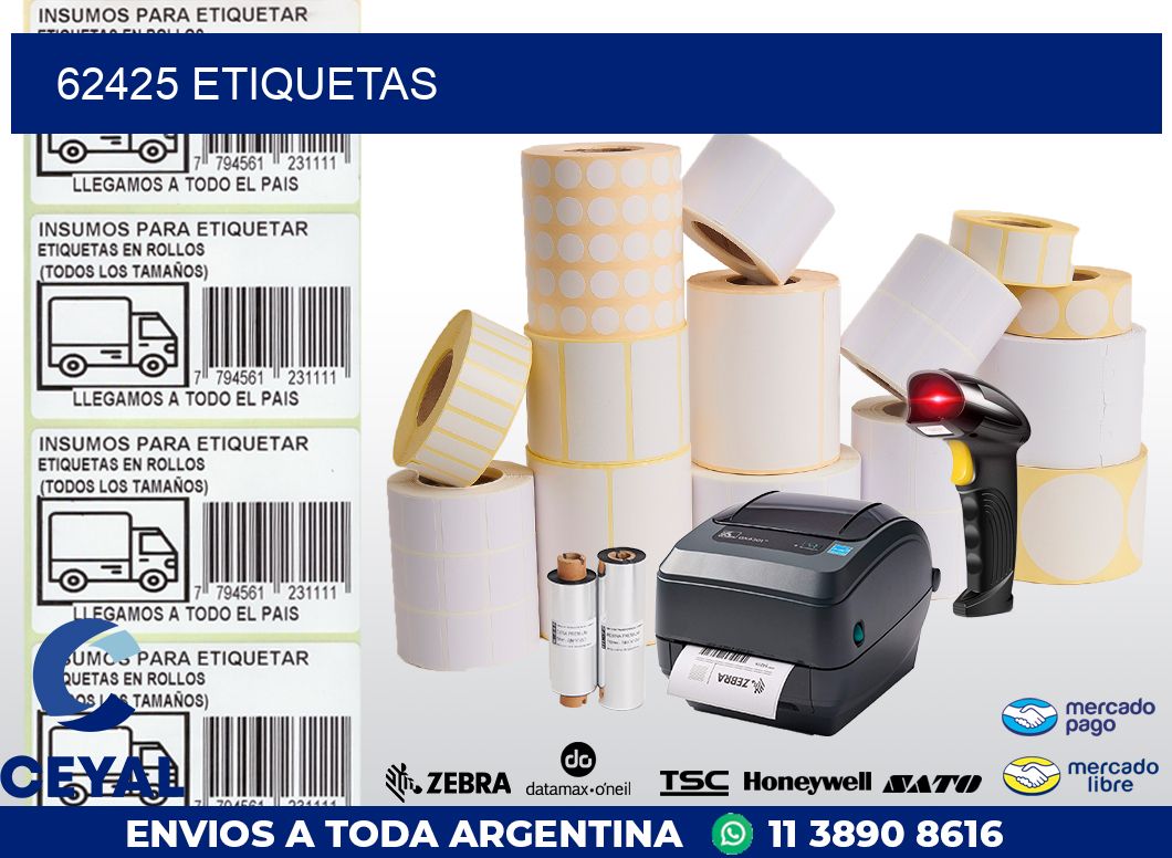 62425 ETIQUETAS