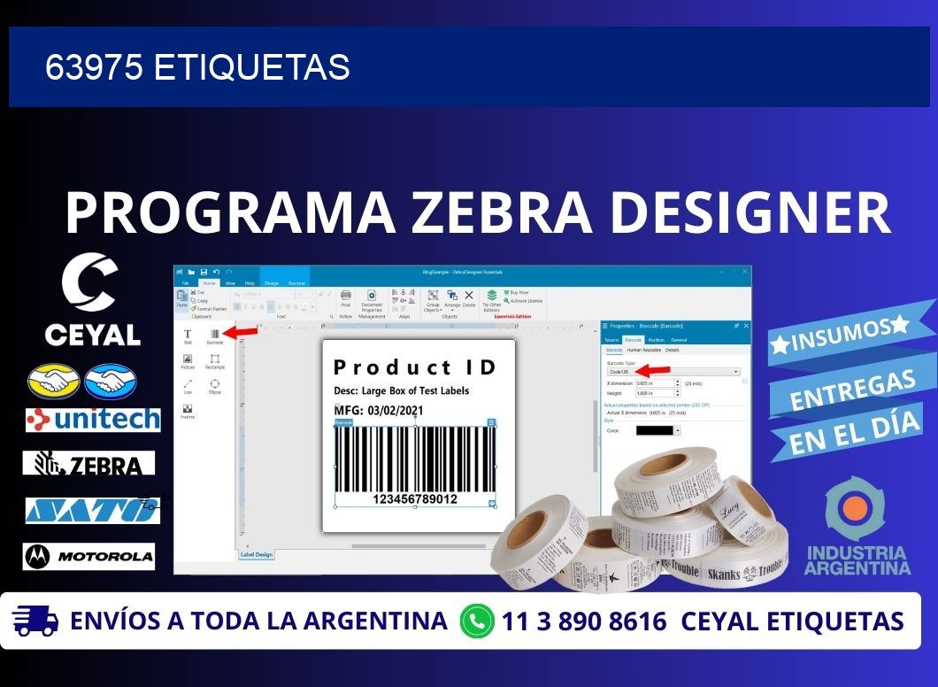 63975 ETIQUETAS