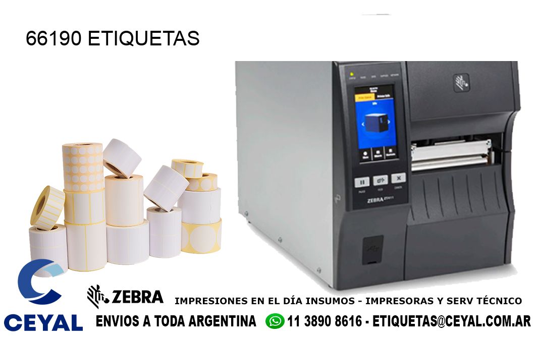 66190 ETIQUETAS