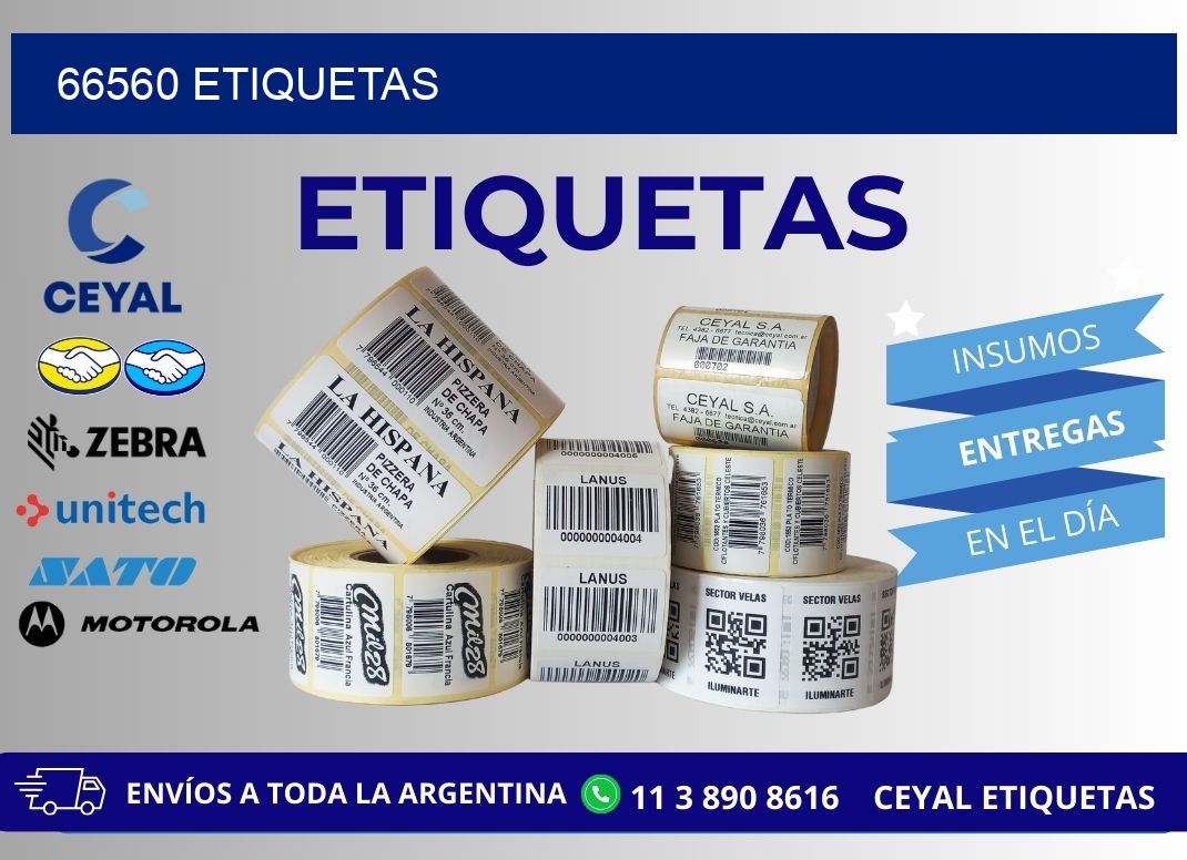 66560 ETIQUETAS