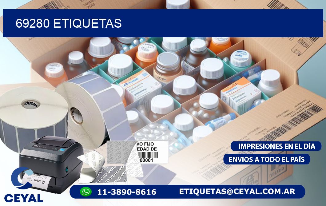 69280 ETIQUETAS