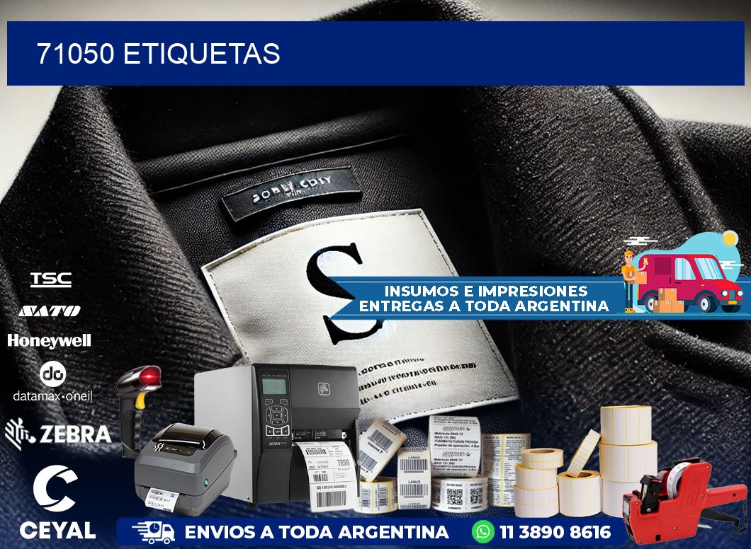 71050 ETIQUETAS