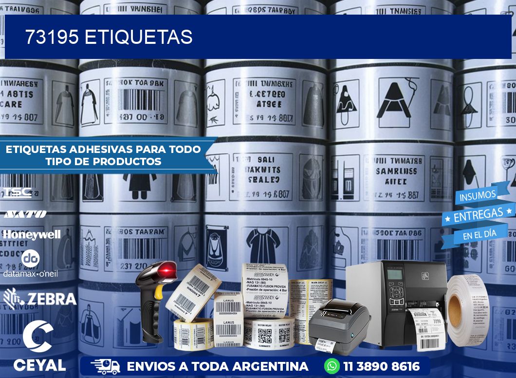 73195 ETIQUETAS