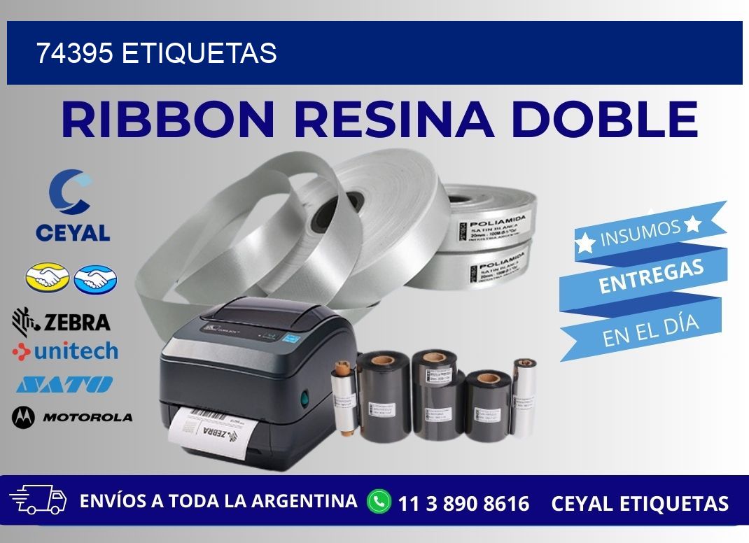 74395 ETIQUETAS
