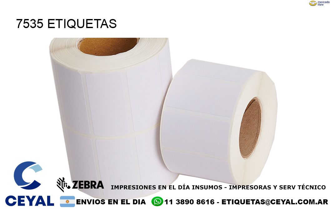 7535 ETIQUETAS