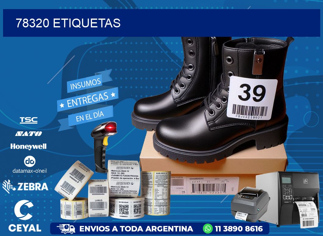 78320 ETIQUETAS