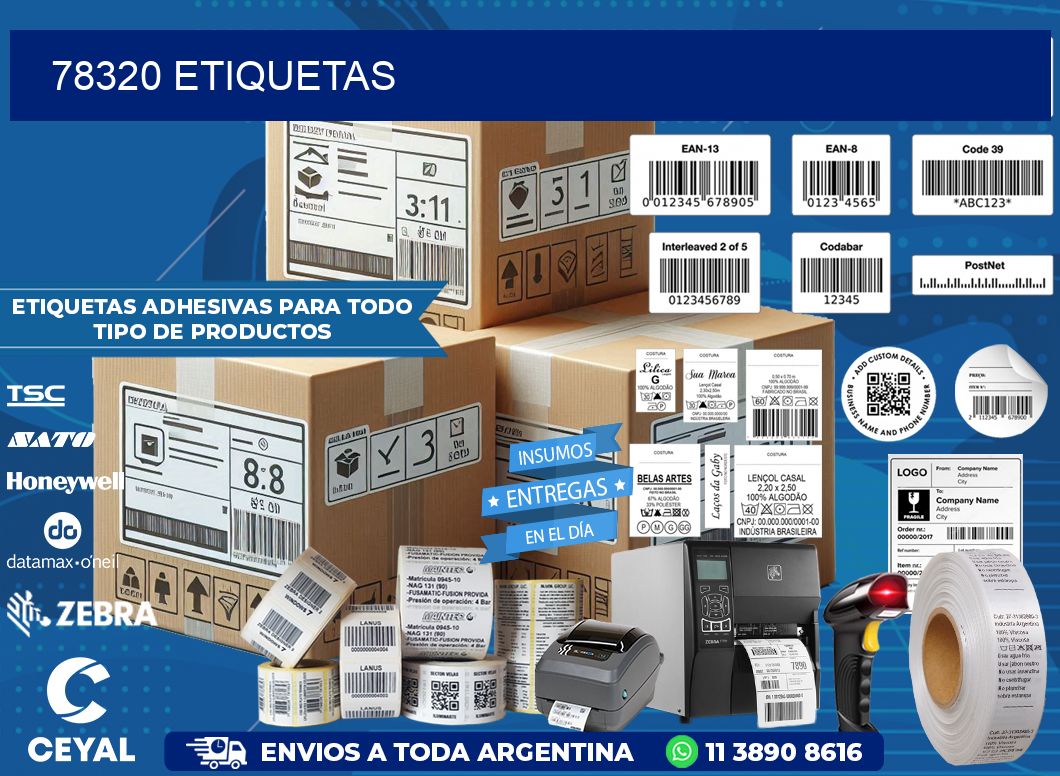 78320 ETIQUETAS